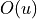O(u)