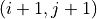 (i+1,j+1)