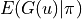 E(G(u)|\pi)